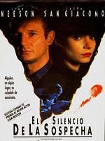 Cartel de El silencio de la sospecha