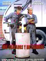 Cartel de Dos chalados y un fiambre