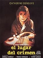 Cartel de El lugar del crimen