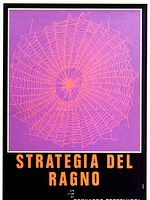 Cartel de La estrategia de la araña