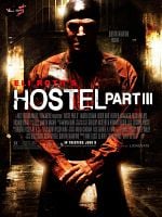 Cartel de Hostel 3: de vuelta al horror