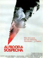Cartel de Al filo de la sospecha