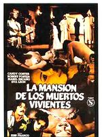 Cartel de La mansión de los muertos vivientes