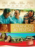 Cartel de 2 Francos, 40 Pesetas