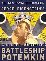 Cartel de El acorazado Potemkin