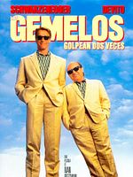 Cartel de Los gemelos golpean dos veces