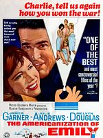 Cartel de La americanización de Emily