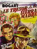 Cartel de El tesoro de Sierra Madre