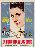 Cartel de La boda era a las doce