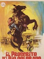 Cartel de El proscrito del río Colorado
