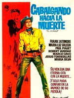 Cartel de Cabalgando hacia la muerte (El Zorro)