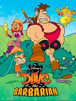 Cartel de Dave, el Bárbaro