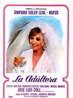 Cartel de La adúltera