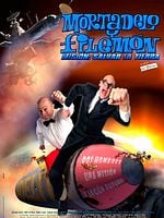 Cartel de Mortadelo y Filemón. Misión: salvar la Tierra