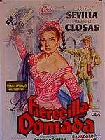 Cartel de La fierecilla domada