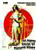 Cartel de Las cuatro novias de Augusto Pérez