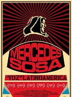 Cartel de Mercedes Sosa, la voz de latinoamérica