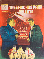 Cartel de Tres huchas para Oriente