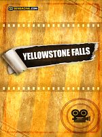 Cartel de Yellowstone Falls