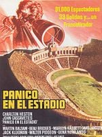 Cartel de Pánico en el estadio