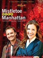 Cartel de Mistletoe Over Manhattan