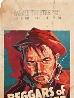 Cartel de Mendigos de vida