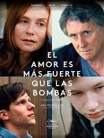 Cartel de El amor es más fuerte que las bombas