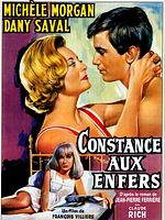 Cartel de Un balcón sobre el infierno