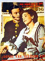 Cartel de ¿Dónde vas, Alfonso XII?