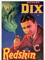 Cartel de El piel roja