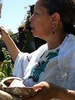 Cartel de Cerca del río