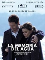 Cartel de La memoria del agua