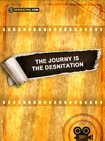 Cartel de The Journey is the Destination