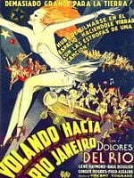 Cartel de Volando hacia Río de Janeiro