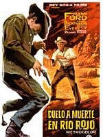 Cartel de Duelo a muerte en Río Rojo