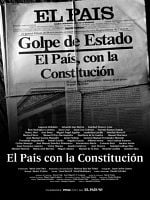 Cartel de El País con la Constitución