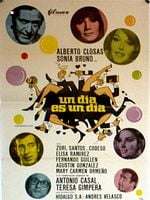 Cartel de Un día es un día