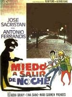 Cartel de Miedo a salir de noche