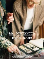 Cartel de La distancia de los nombres