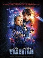 Cartel de Valerian y la ciudad de los mil planetas