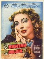 Cartel de Un destino de mujer