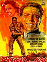 Cartel de Pasión bajo el sol