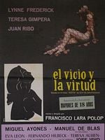 Cartel de El vicio y la virtud