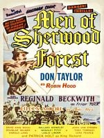 Cartel de Los hombres del bosque de Sherwood
