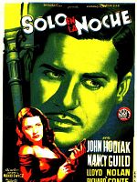 Cartel de Solo en la noche