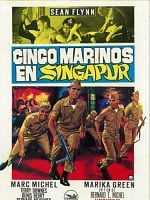 Cartel de Cinco marinos en Singapur