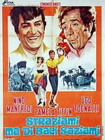 Cartel de Abrázame y sáciame de besos