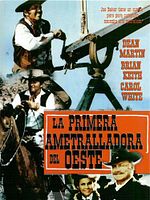 Cartel de La primera ametralladora del Oeste