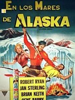 Cartel de En los mares de Alaska