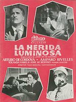 Cartel de La herida luminosa